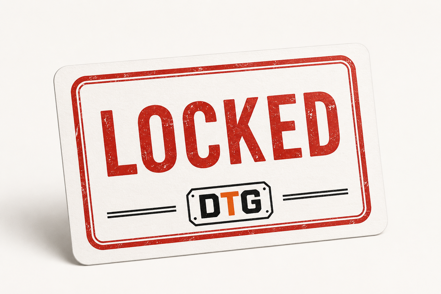 Locked — this metro is taken