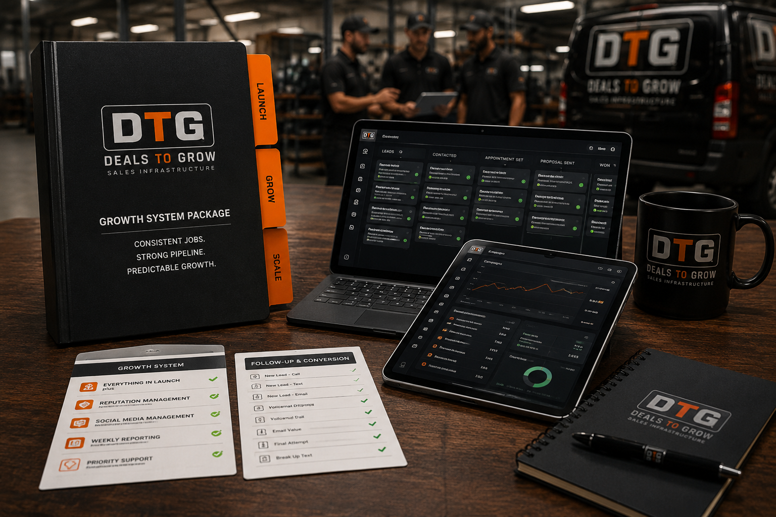 Grow package — the full DTG demand engine kit