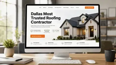 High-converting contractor website