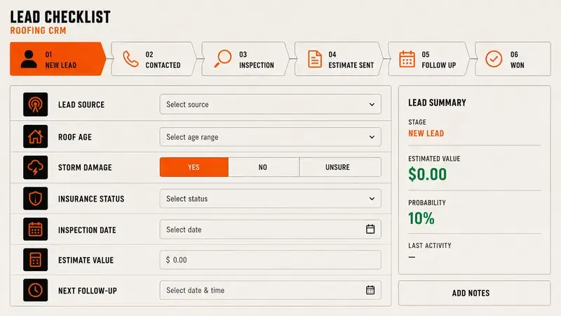 best crm for roofing contractors: the problem, cost, risk, and fix for each gap