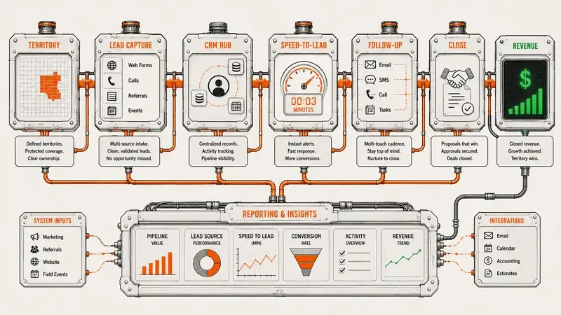sales system for contractors: the problem, cost, risk, and fix for each gap